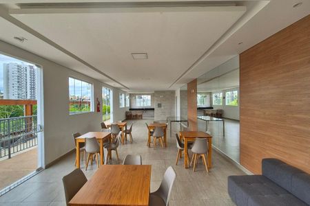 Apartamento para alugar com 54m², 2 quartos e 1 vagaÁrea comum - Salão de festas