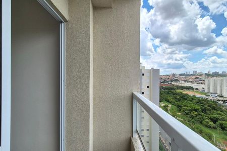 Varanda da Sala  de apartamento para alugar com 2 quartos, 54m² em Parque Industrial, Campinas