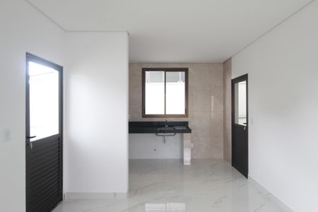 Sala de casa de condomínio à venda com 3 quartos, 140m² em Trevo, Belo Horizonte