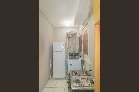 Cozinha e Área de Serviço de apartamento à venda com 2 quartos, 42m² em Rio Branco, Canoas