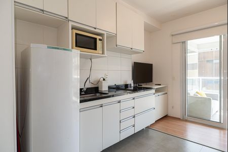 Studio à venda com 35m², 1 quarto e 1 vagaCozinha