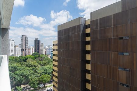 Vista da Varanda do Quarto de kitnet/studio à venda com 1 quarto, 35m² em Consolação, São Paulo