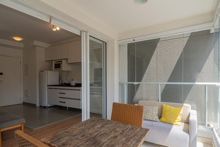 Studio à venda com 35m², 1 quarto e 1 vagaVaranda do Quarto