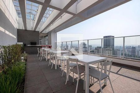 Studio à venda com 35m², 1 quarto e 1 vagaÁrea comum - Churrasqueira