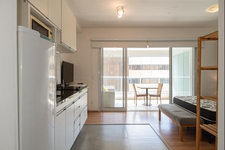 Studio à venda com 35m², 1 quarto e 1 vagaCozinha