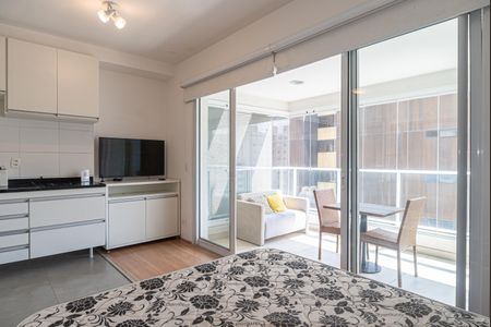 Studio à venda com 35m², 1 quarto e 1 vagaQuarto