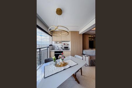 Varanda da Sala de apartamento para alugar com 2 quartos, 82m² em Brás, São Paulo