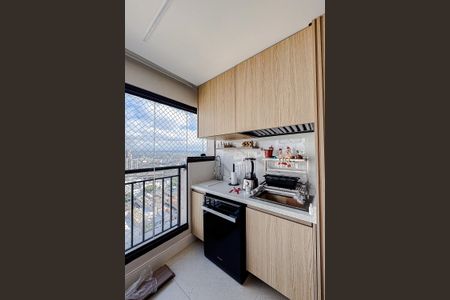 Varanda da Sala de apartamento para alugar com 2 quartos, 82m² em Brás, São Paulo