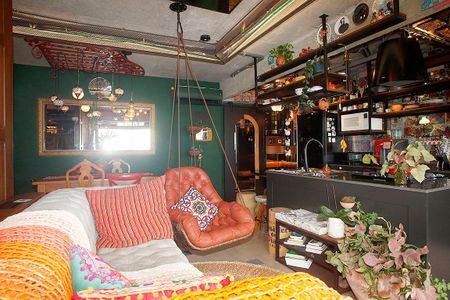 Sala de Estar de apartamento para alugar com 2 quartos, 78m² em Rio Branco, Porto Alegre