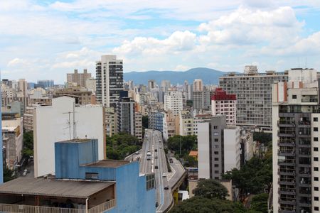 Vista do Quarto de kitnet/studio à venda com 1 quarto, 19m² em República, São Paulo