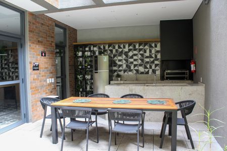 Studio para alugar com 19m², 1 quarto e sem vagaChurrasqueira