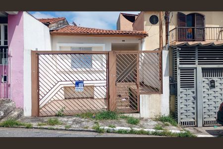 Casa para alugar com 120m², 3 quartos e 1 vaga Casa para alugar com 120m², 3 quartos e 1 vagaFachada / Placa