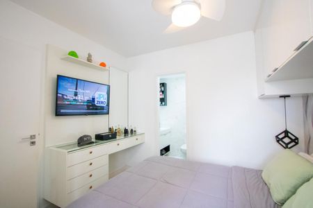 Quarto 1 - Suíte de apartamento à venda com 2 quartos, 60m² em Vila Apiai, Santo André