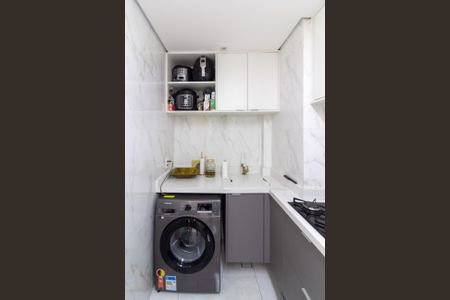 Apartamento à venda com 40m², 2 quartos e 1 vagaCozinha integrada com área de serviço