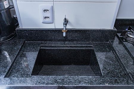 Apartamento à venda com 44m², 2 quartos e 1 vagaCozinha e Área de Serviço