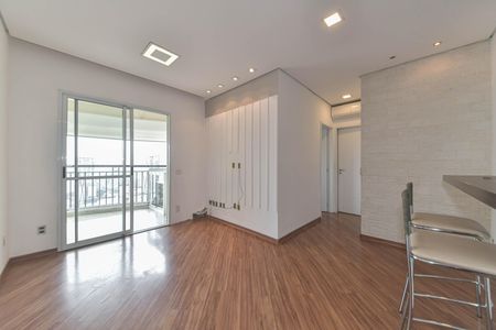 Sala de apartamento para alugar com 2 quartos, 58m² em Campo Belo, São Paulo