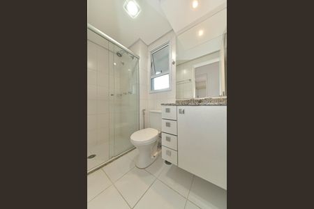 Banheiro Social de apartamento para alugar com 2 quartos, 58m² em Campo Belo, São Paulo