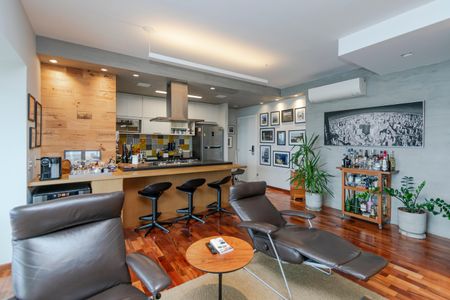 Sala de apartamento para alugar com 1 quarto, 73m² em Jardim das Acacias, São Paulo