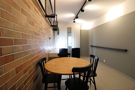 Sala de apartamento à venda com 1 quarto, 45m² em Bom Fim, Porto Alegre