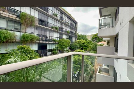 Studio para alugar com 33m², 1 quarto e 1 vagaVaranda