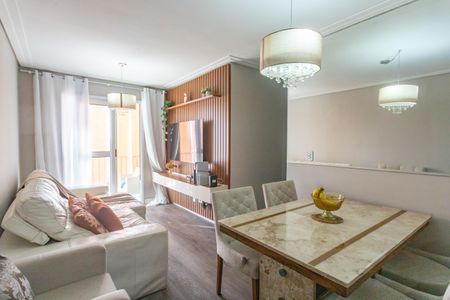 Sala  de apartamento à venda com 3 quartos, 80m² em Taboão, São Bernardo do Campo