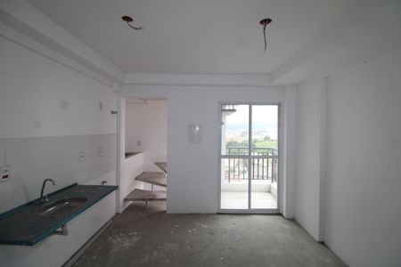 Sala / Cozinha de apartamento à venda com 2 quartos, 97m² em Piqueri, São Paulo