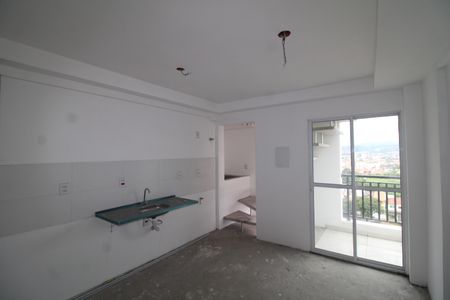 Sala / Cozinha de apartamento à venda com 2 quartos, 97m² em Piqueri, São Paulo