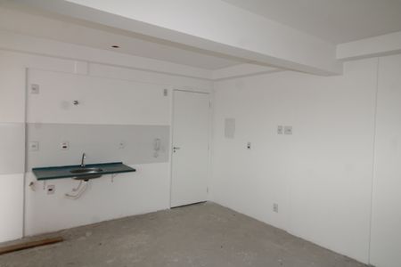 Sala / Cozinha / Área de Serviço de apartamento à venda com 1 quarto, 37m² em Piqueri, São Paulo