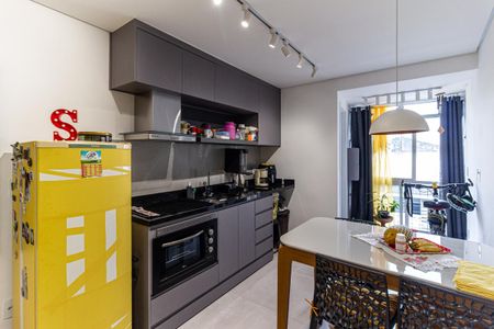 Cozinha de kitnet/studio à venda com 1 quarto, 37m² em Campos Elíseos, São Paulo