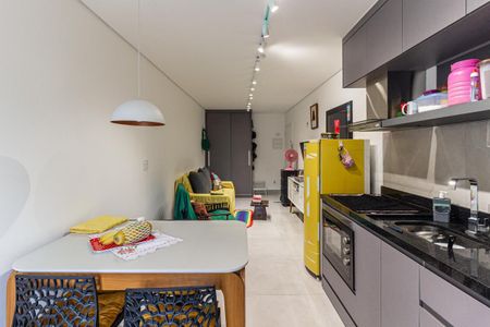 Cozinha de kitnet/studio à venda com 1 quarto, 37m² em Campos Elíseos, São Paulo