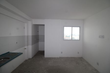 Sala / Cozinha de apartamento à venda com 1 quarto, 39m² em Piqueri, São Paulo