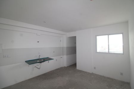Sala / Cozinha de apartamento à venda com 1 quarto, 39m² em Piqueri, São Paulo