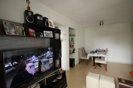 Sala de estar- Sala de jantar de apartamento à venda com 1 quarto, 50m² em Jardim Taquaral, São Paulo