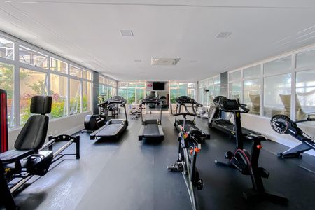 Apartamento para alugar com 146m², 3 quartos e 2 vagasÁrea comum - Academia