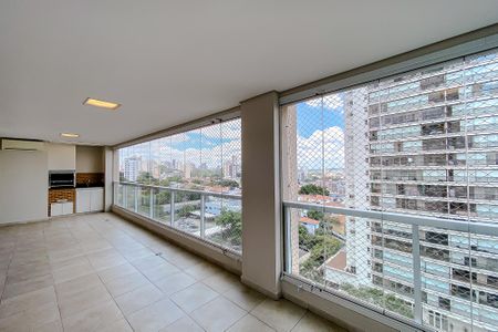 Varanda da Sala de apartamento para alugar com 3 quartos, 146m² em Parque da Mooca, São Paulo