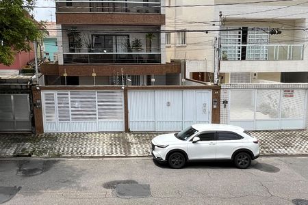 Vista da Sala de apartamento para alugar com 3 quartos, 100m² em Ponta da Praia, Santos