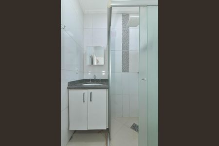 Banheiro de kitnet/studio para alugar com 1 quarto, 14m² em Brooklin, São Paulo