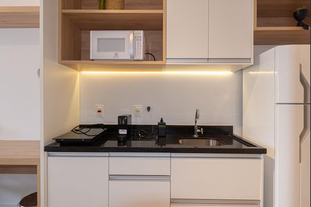 Studio para alugar com 25m², 1 quarto e sem vagaCozinha