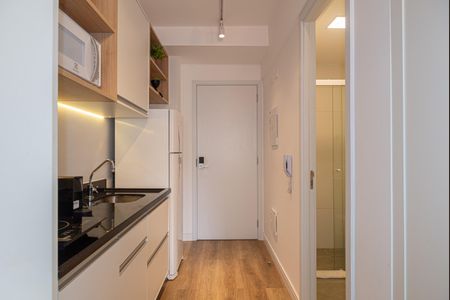 Studio para alugar com 25m², 1 quarto e sem vagaCozinha