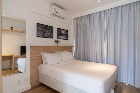 Studio para alugar com 25m², 1 quarto e sem vagaQuarto