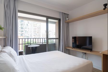 Studio para alugar com 25m², 1 quarto e sem vagaQuarto