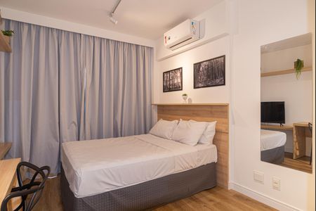 Studio para alugar com 25m², 1 quarto e sem vagaQuarto