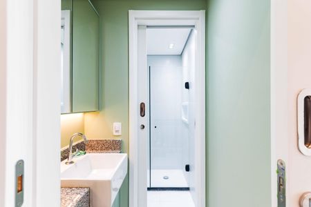 Apartamento para alugar com 32m², 1 quarto e 1 vaga Apartamento para alugar com 32m², 1 quarto e 1 vagaBanheiro