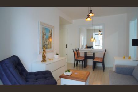 Sala  de apartamento à venda com 1 quarto, 42m² em Rio Branco, Porto Alegre