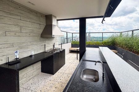 Studio para alugar com 25m², 1 quarto e sem vagachurrasqueira