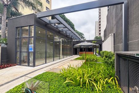 Studio para alugar com 25m², 1 quarto e sem vagaFachada do predio