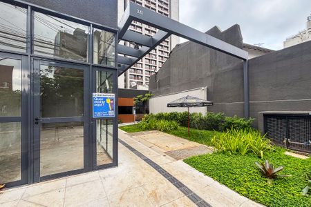 Studio para alugar com 25m², 1 quarto e sem vagaFachada do predio