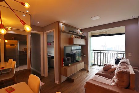 Sala  de apartamento para alugar com 2 quartos, 52m² em Jardim Olavo Bilac, São Bernardo do Campo