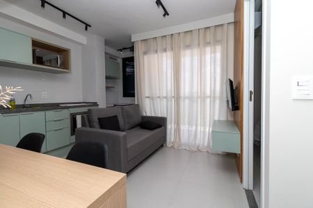 Sala de apartamento para alugar com 2 quartos, 37m² em Barra Funda, São Paulo