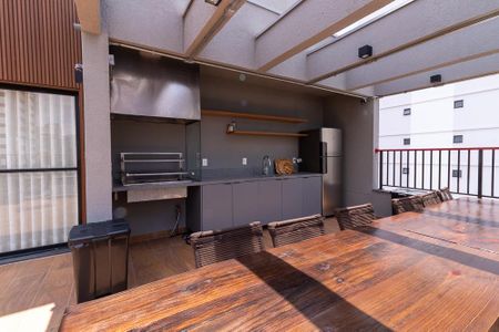 Apartamento para alugar com 37m², 2 quartos e sem vagaÁrea comum - Churrasqueira